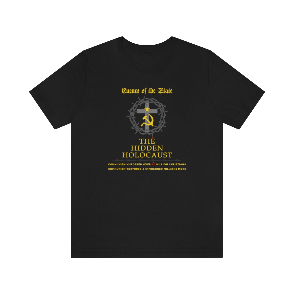 Christian Holocaust t-shirt @ doyoubelieveinheaven.com